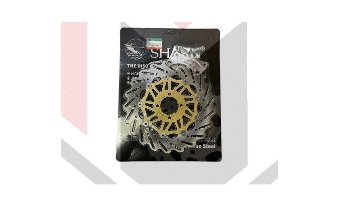ΔΙΣΚΟΠΛΑΚΑ OVERSIZE CRYPTON-X 135 ΜΕΓΑΛΗ ΜΕ ΑΝΤΑΠΤΟΡΑ 4 ΤΡΥΠΕΣ ALLIEN  ZX-P20008 300-58 4ΤΡ RAC SHARK