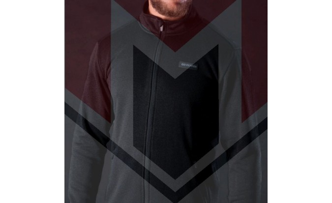 ΙΣΟΘΕΡΜΙΚΗ ΜΠΛΟΥΖΑ OXFORD Advanced Fleece MS Top JACKET Black LA214201