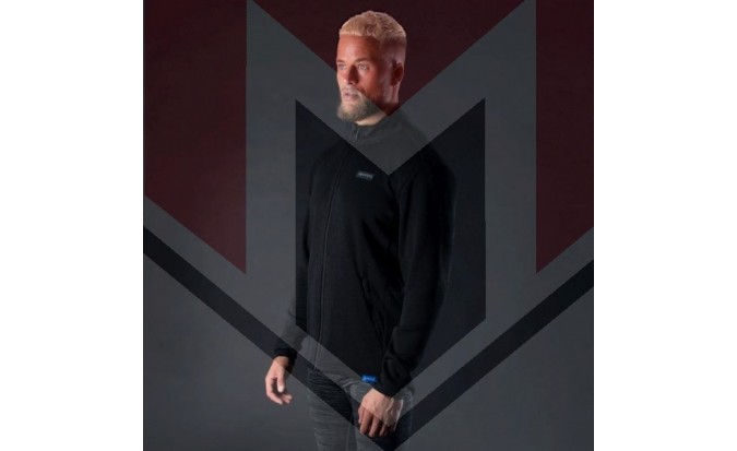 ΙΣΟΘΕΡΜΙΚΗ ΜΠΛΟΥΖΑ OXFORD Advanced Fleece MS Top JACKET Black LA214201