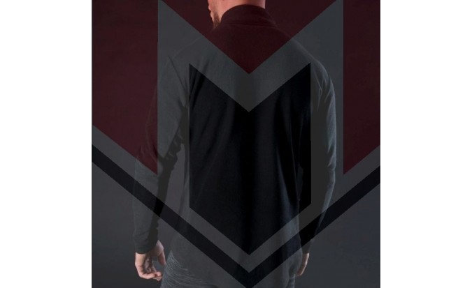 ΙΣΟΘΕΡΜΙΚΗ ΜΠΛΟΥΖΑ OXFORD  FLEECE Advanced Micro Fleece 1 2 Neck MS Top Black LA214501