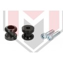 Μανιτάρια Τροχού Lift rollers BOBBINS Μαύρα Σπέιρωμα M8 - OX788