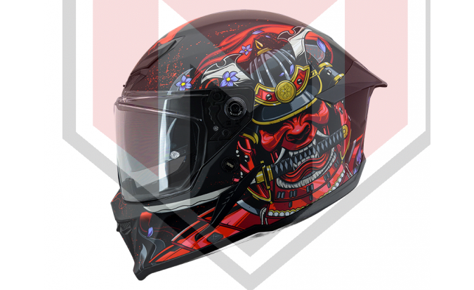 ΚΡΑΝΟΣ XVX FF VADER RS-400 ΜΑΤ ARMOUR RED