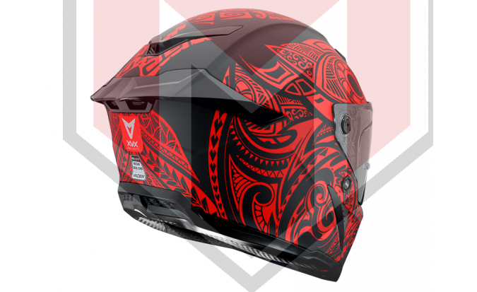 ΚΡΑΝΟΣ XVX FF VADER RS-400 ΜΑΤ MAORI RED