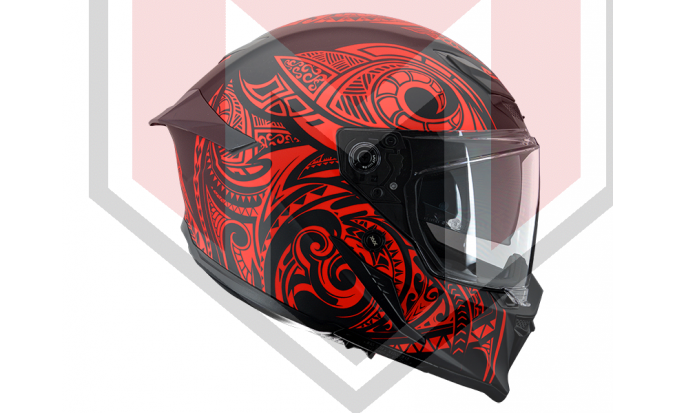ΚΡΑΝΟΣ XVX FF VADER RS-400 ΜΑΤ MAORI RED