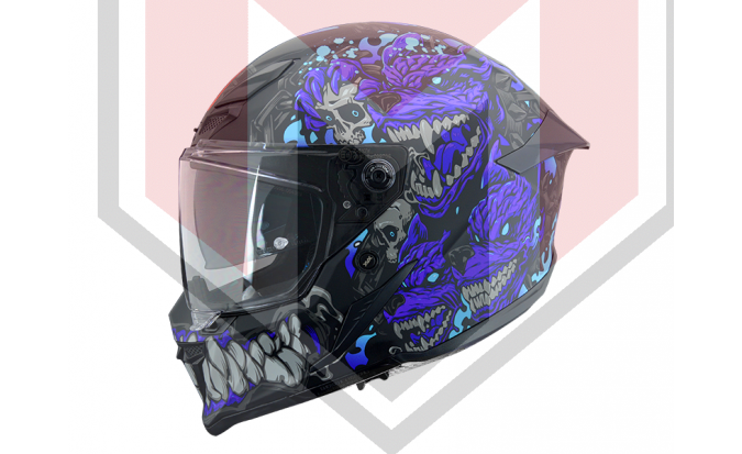 ΚΡΑΝΟΣ XVX FF VADER RS-400 ΜΑΤ GATEKEEPER PURPLE