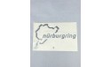Αυτοκόλλητο πίστα Nürburgring ανάγλυφο 7Χ11