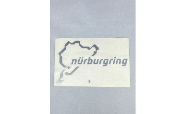 Αυτοκόλλητο πίστα Nürburgring ανάγλυφο 7Χ11