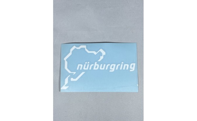 Αυτοκόλλητο πίστα Nürburgring ανάγλυφο 7Χ11