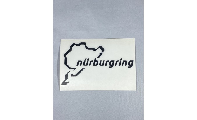 Αυτοκόλλητο πίστα Nürburgring ανάγλυφο 7Χ11