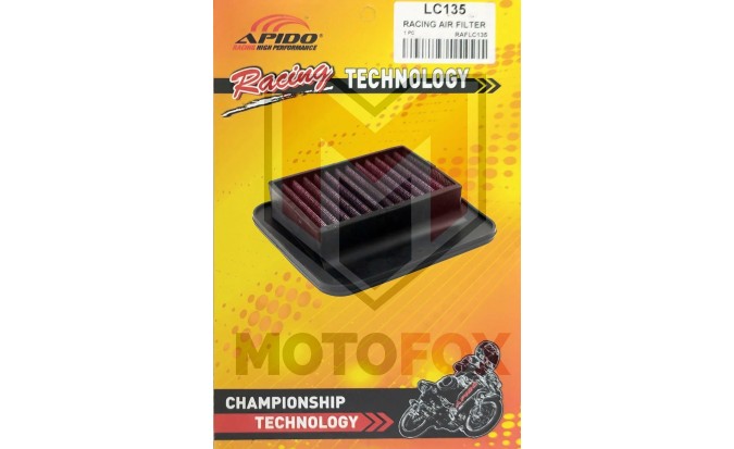 ΦΙΛΤΡΟ ΑΕΡΟΣ YAMAHA CRYPTON-X 135 APIDO ΤΥΠΟΥ Κ & Ν