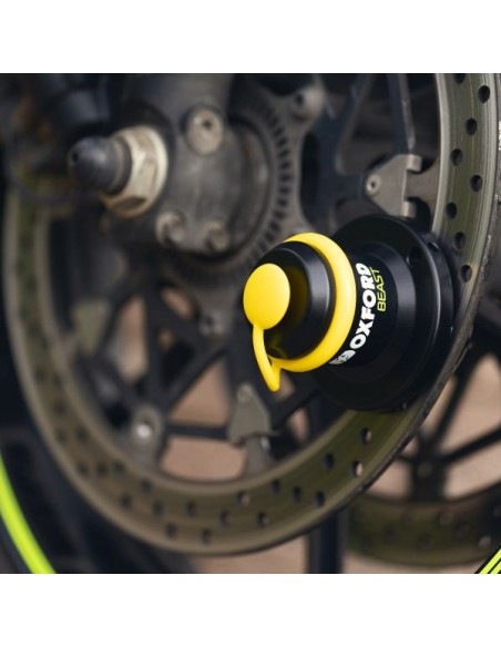 ΚΛΕΙΔΑΡΙΑ ΔΙΣΚ Beast Disc Lock Black / Yellow 80mm x 86mm LK121 OXFORD