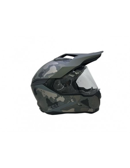 ΚΡΑΝΟΣ ZEUS 913 FULLFACE ADVENTURE με ΕΣΩΤΕΡΙΚΗ ΦΙΜΕ ΖΕΛΑΤΙΝΑ  ΜΑΤ ΜΑΥΡΟ ΣΧΕΔΙΟ ΓΚΡΙ ZEUS (PINLOCK)