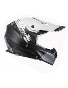 ΚΡΑΝΟΣ FSD 617 ENDURO CROSS ΜΑΤ ΜΑΥΡΟ ΓΚΡΙ ΑΣΠΡΟ