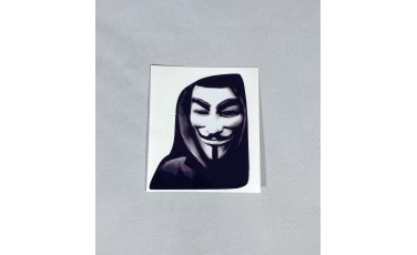 Αυτοκόλλητο Anonymous 7X8.5