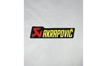 Αυτοκόλλητο Akrapovic 4.2X15.5