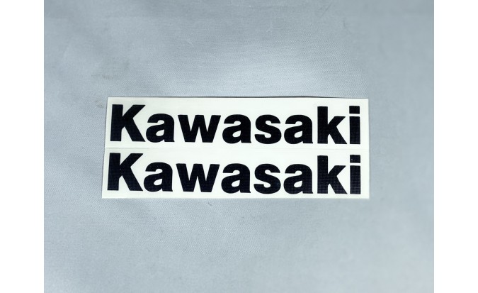 Αυτοκόλλητο Kawasaki ανάγλυφο 1.5Χ10.5