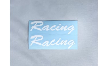 Αυτοκόλλητο Racing ανάγλυφο 3Χ9
