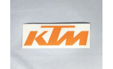 Αυτοκόλλητο KTM ανάγλυφο 3.5Χ12