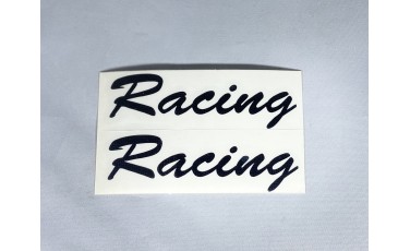 Αυτοκόλλητο Racing ανάγλυφο 3Χ9 2