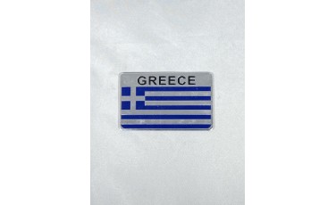 Αυτοκόλλητο Greece πλαστικό 5X8