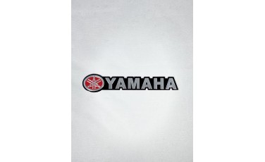 Αυτοκόλλητο Yamaha Logo πλαστικό 2.5Χ13