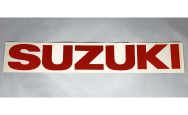 Αυτοκόλλητο Suzuki 5.5X33 κόκκινο