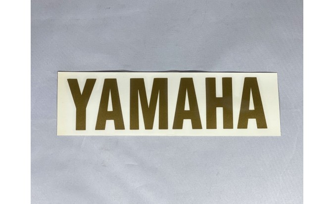 Αυτοκόλλητο Yamaha ανάγλυφο 4Χ16