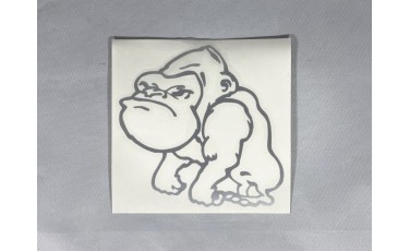 Αυτοκόλλητο Gorilla ανάγλυφο 9X9 2