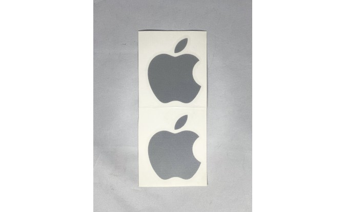 Αυτοκόλλητο Apple ανάγλυφο 5Χ6