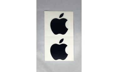 Αυτοκόλλητο Apple ανάγλυφο 5Χ6 2