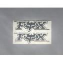 Αυτοκόλλητο Fox ανάγλυφο 3.5 Χ 11