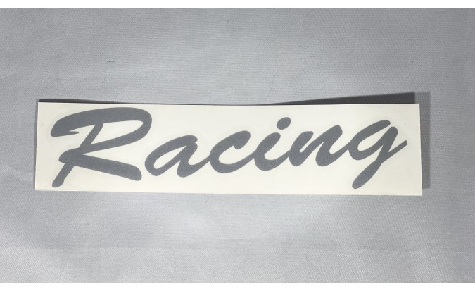 Αυτοκόλλητο Racing ανάγλυφο 4.5Χ17.5