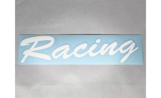 Αυτοκόλλητο Racing ανάγλυφο 4.5Χ17.5
