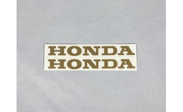 Αυτοκόλλητο Honda ανάγλυφο 1 Χ 10