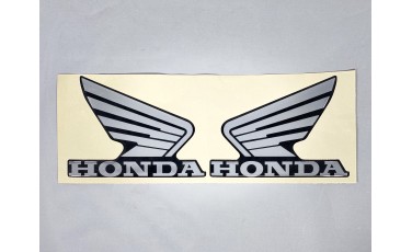 Αυτοκόλλητο φτερά Honda κρυσταλλοποιημένο 8.5 Χ 11.5
