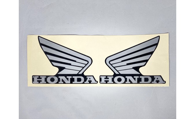 Αυτοκόλλητο φτερά Honda κρυσταλλοποιημένο 8.5 Χ 11.5